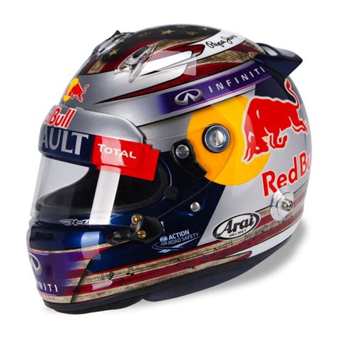 Sebastian Vettel rocks USA and Austin themed F1 Helmet for US Grand Prix – CarNewsCafe