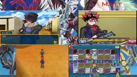 Yu Gi Oh 5ds World Championship 2011 Over The Nexus Split Screen