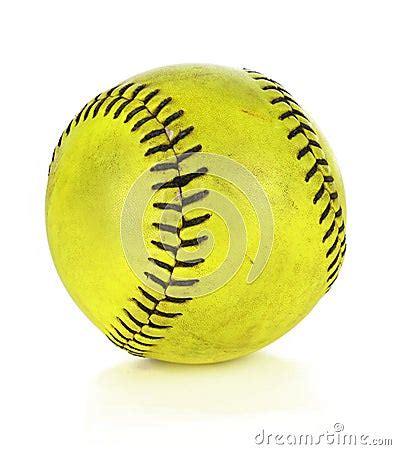 Yellow Softball Stock Photography - Image: 28956782