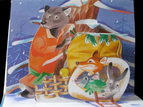 Иллюстрация Рукавичка в стиле книжная графика | Illustrators.ru