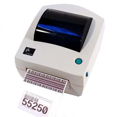 Zebra Lp2844 Z 284z 20300 0001 Direct Thermal Barcode Label Printer