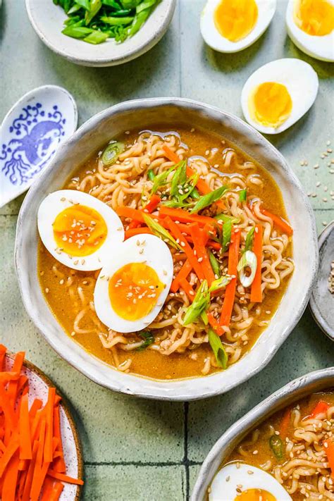 Easy Miso Ramen Recipe Dinner Then Dessert