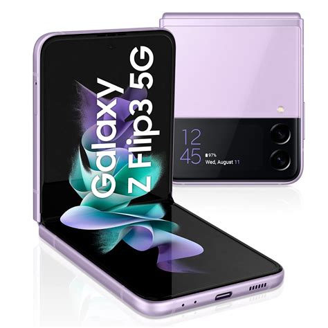 Buy Samsunggalaxy Z Flip3 5g Sim Free Android Folding Phone 128gb Lavender Uk Version Online