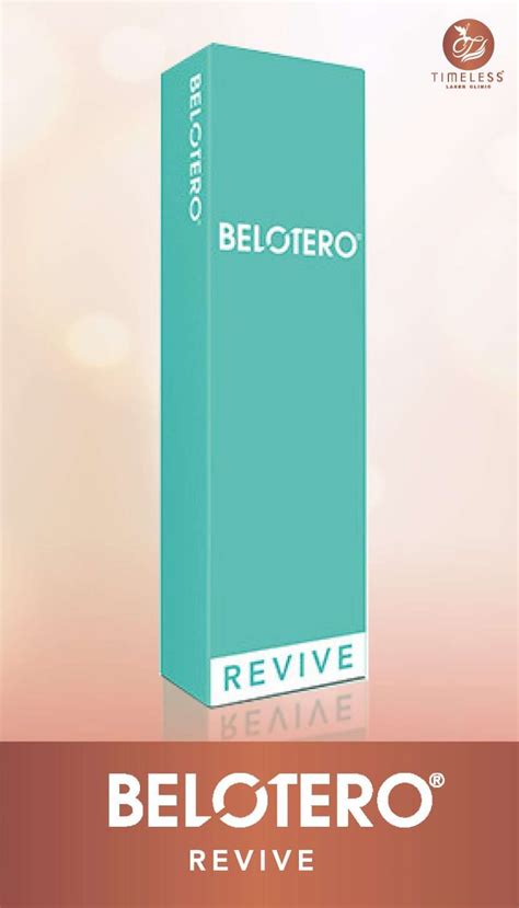 BELOTERO Revive Filler Glossy Skins – Timeless Clinic