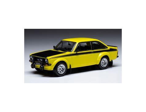 IXO MODEL CLC450 FORD ESCORT MK II RS 1800 1976 YELLOW BLACK 1 43 Modellino