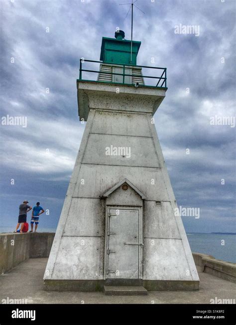 Port Dover lighthouse on Lake Erie Stock Photo - Alamy