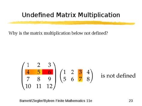 Matrices Basic Operations