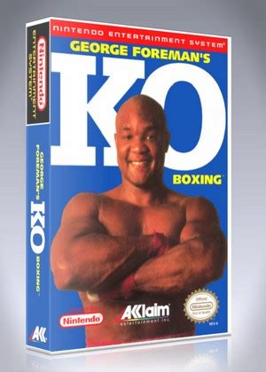 George Foreman’s KO Boxing - Retro Game Cases 🕹️