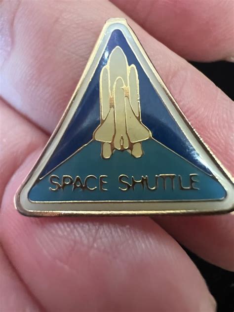 Space Shuttle Pin Gem