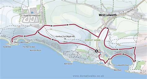 lulworth cove walks
