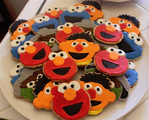 Sesame Street Designed Cookies Here S A Cookie Recipe And Where To Get The Supplies To Make