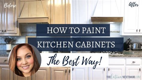 How To Properly Paint Kitchen Cabinets