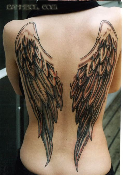 angel wings tattoo by cannibol on DeviantArt