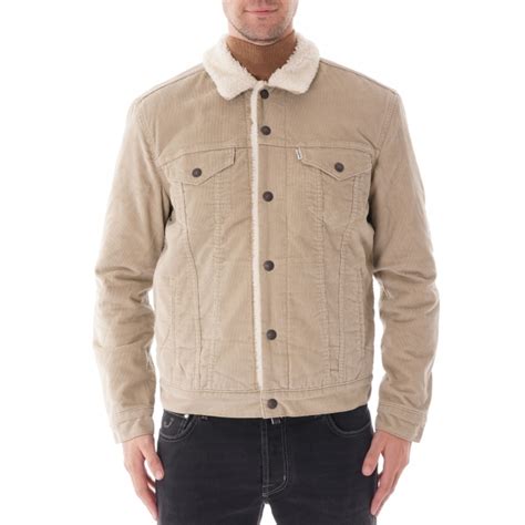 Levis Sherpa Trucker Jacket True Chino Cord 163650066