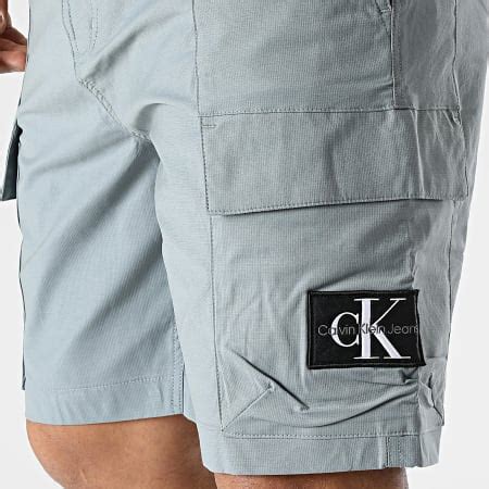 Calvin Klein Short Cargo Washed Cargo Woven 2910 Gris