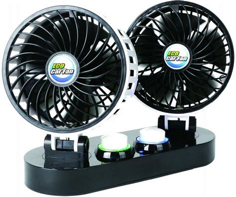 Auto Lüfter Kfz Ventilator Doppellüfter Autoventilator DC 12V für LKW