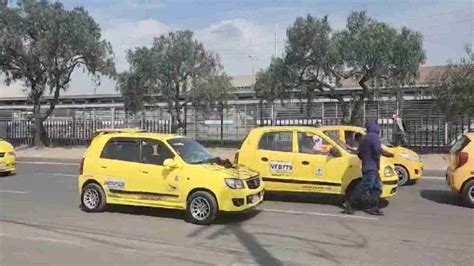 Paro De Taxistas En Bogot Por Incumplimientos Del Gobierno Genera Bloqueos