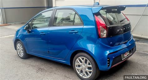 Proton Iriz Executive Facelift Ocean Blue Bm Paul Tan S