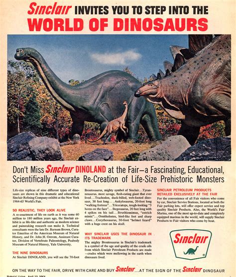 Sinclair Dinoland From The Brochure The Fair A Tour For Flickr