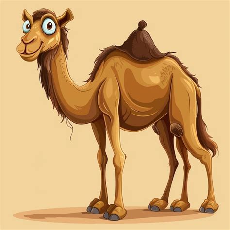 Premium Photo Camel Vector Cartoon Isolated On Background