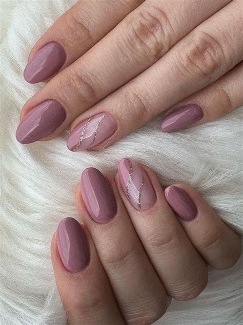 Pin By Samantha DeLaO On Nail Inspo Mauve Nails Subtle Nails