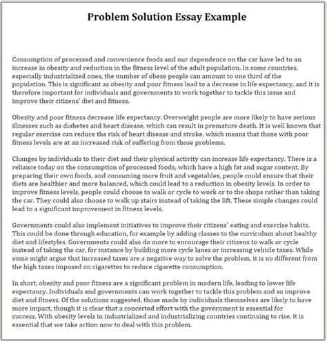 Problem Solution Essay Brainly Ph