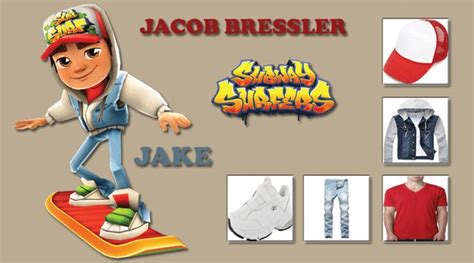 HAVE YOUR OWN JAKE COSTUME FROM SUBWAY SURFERS Tricky Subway Surfers