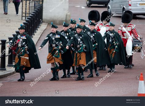 London - Jun 11: Marching The Queen'S Guards During Changing Of The ...