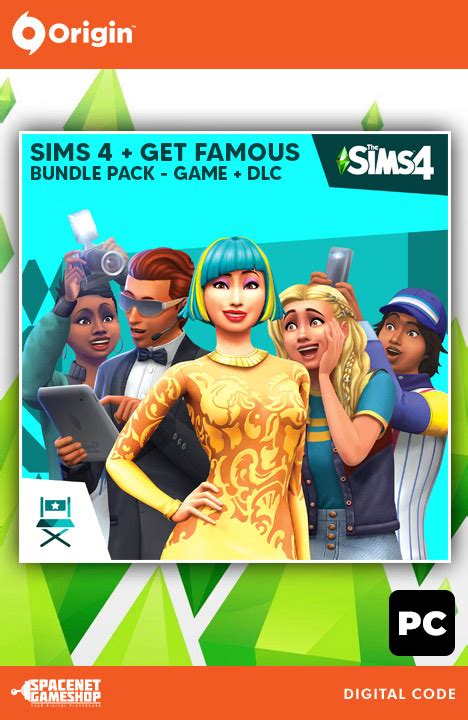 The Sims 4 And Get Famous Bundle Ea App Origin Cd Key [global]