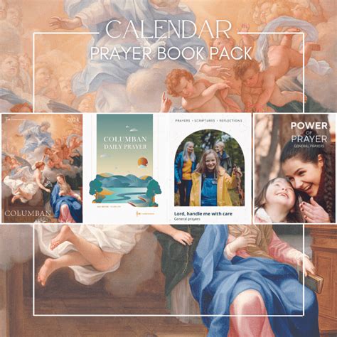 2024 Columban Art Calendar Prayer Book Value Pack