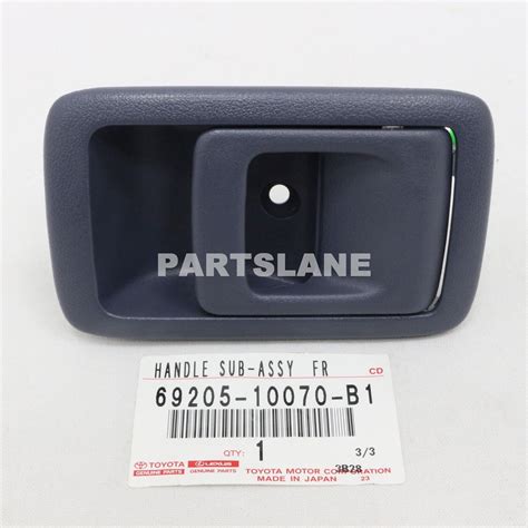 6920510070B1 Genuine Toyota Handle Sub Assy Front Door Inside RH For