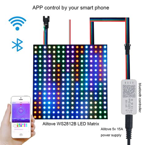 Sp E Spi Bluetooth Full Color Pixel Licht Contro Grandado