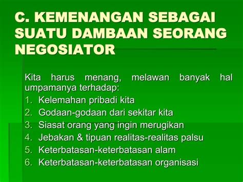 Teknik Negoisasi Materi Teknik Negosiasi Bisnis Ppt