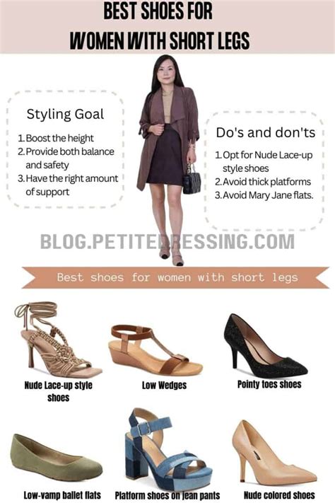 The Complete Shoe Guide for women with short legs