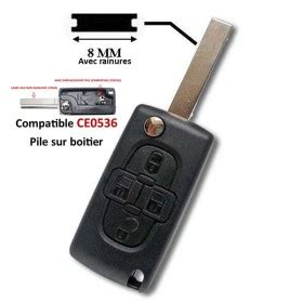 Coque De Cle Peugeot Boitiers De Cl Plip Peugeot Garantis Ans