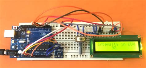 Lux Meter Using Arduino And Bh1750 Ambient Sensor Light Intensity Images