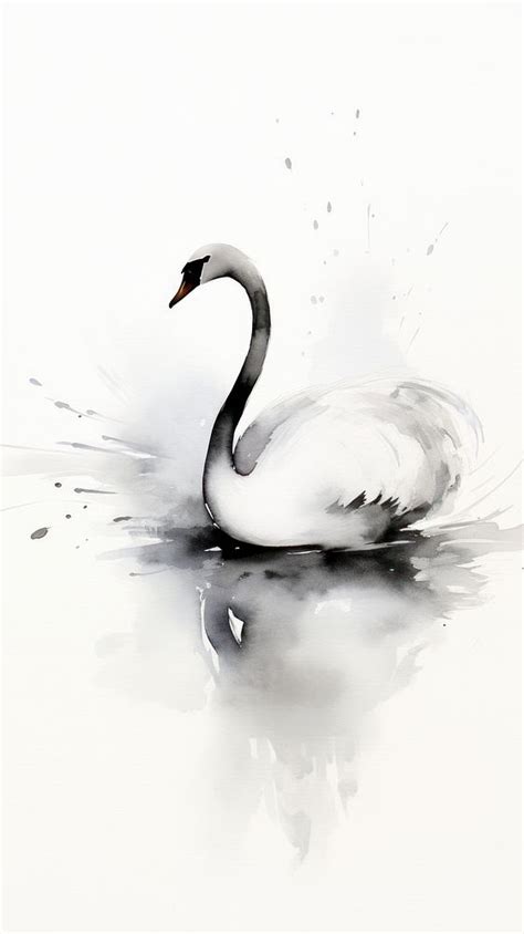 Swan animal bird beak. | Free Photo Illustration - rawpixel