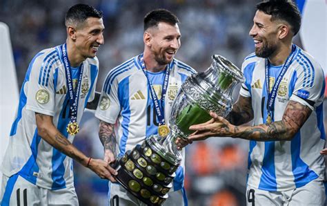 Argentina Beats Colombia 1 0 Wins Record 16th Copa America Title