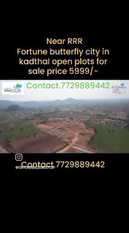 Fortune Butterfly City In Kadthal Near RRR Open Plots For Sale 6500