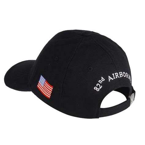 FOSTEX Baseball Cap 82nd Airborne Black Best Price Check