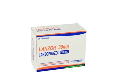 LANSOPRAZOL LANZOR 30mg 28 Capsulas Drogas Exito