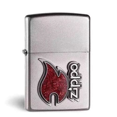 Zippo Feuerzeug Red Flame Neu Original Ovp Lighter Rote Flamme