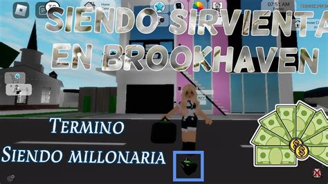 Siendo Sirvienta En Brookhaven Roblox Brookhaven Viral Apocal