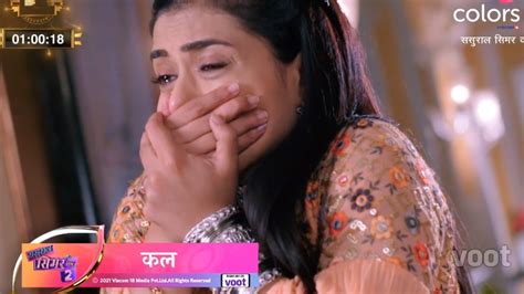 Sasural Simar Ka Update Aarav Ne Simar Ko Chod Diya Simar Fut