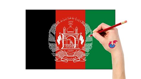 How To Draw Afghanistan Flag Easy