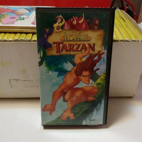 VHS I CLASSICI Walt Disney Vs 4808 Tarzan Ologramma Tondo 2000 Phil