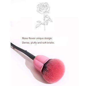 Amazon Coshine Pro Enchanted Rose Flower Makeup Brushes For