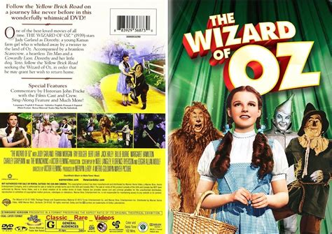 The Wizard Of Oz Dvd Cover