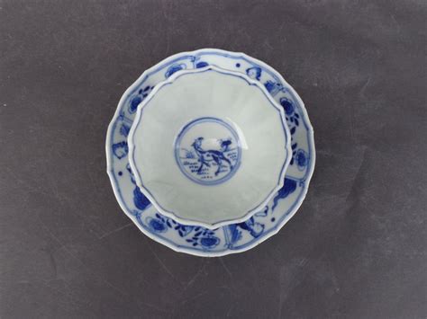 Piattino Piatto Tazza Blu E Bianco Porcellana Catawiki