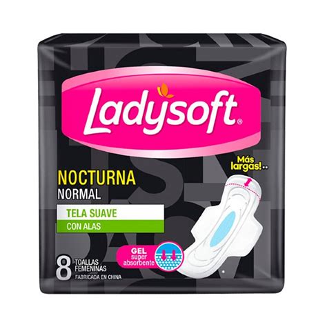 Toalla Femenina Nocturna Normal Ladysoft Supermercadosantamaria